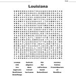 Louisiana Word Search   Wordmint