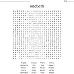 Macbeth Word Search   Wordmint