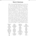 March Madness Word Search   Wordmint