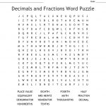 Math Place Values Word Search   Wordmint