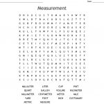 Measurement Word Search   Wordmint