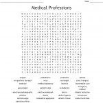 Medical Professions Word Search   Wordmint