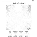Metric System Word Search   Wordmint