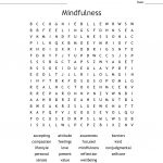 Mindfulness Word Search   Wordmint
