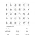 Names For Jesus Word Search Puzzle
