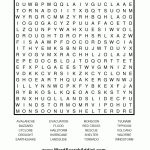 Natural Disasters Word Search Puzzle | Natural Disasters