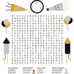New Year's Word Search Printable   Happiness Is Homemade