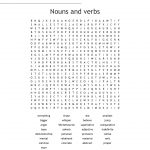Nouns And Verbs Word Search   Wordmint