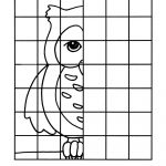 Owl Complete The Picture Drawing : Printables For Kids