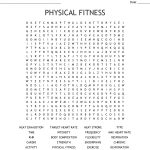 Physical Fitness Word Search   Wordmint