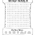 Pirates Voyage Activity Sheet   Word Search | Pirate Words
