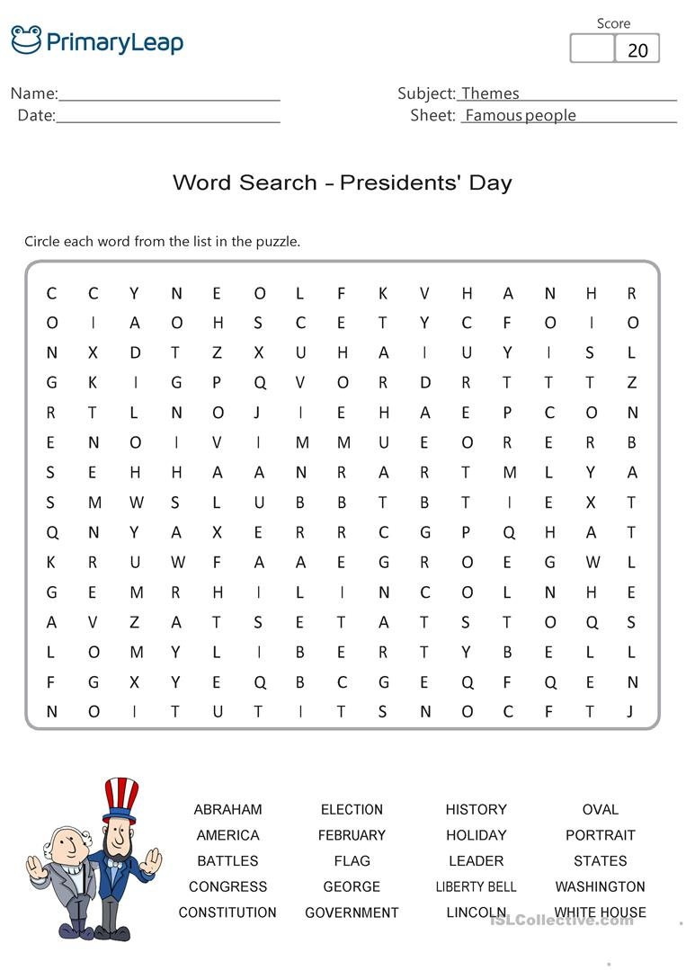 usa-presidents-word-search