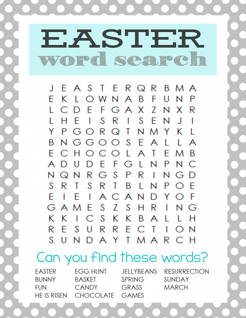 free printable easter word searches for adults word search printable