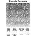 Recovery Word Search   Wordmint
