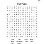 Recycle Word Search   Wordmint