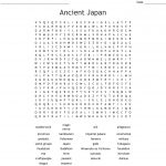 Shogun Japan Word Search   Wordmint