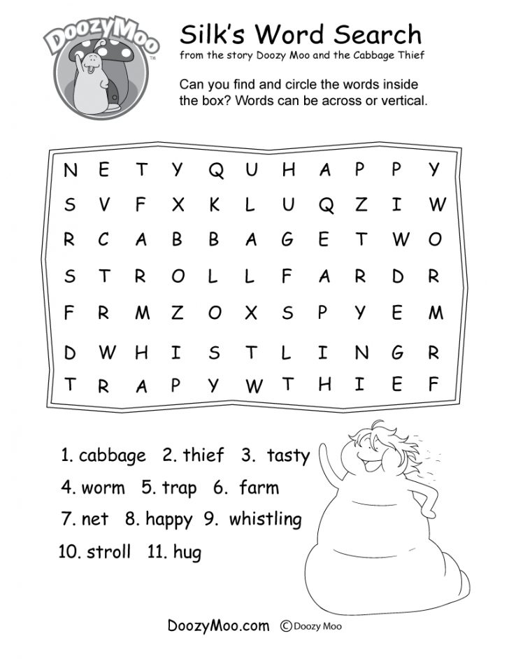 Free Printable Kindergarten Word Search Worksheets Word Search Printable