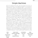 Simple Machines Word Search   Wordmint