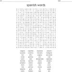 Spanish Words Word Search   Wordmint