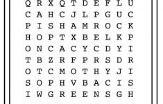 St. Patrick's Day Word Search { Free Printable } – The