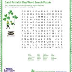 St Patrick's Day Word Search Printable   Google Search (With