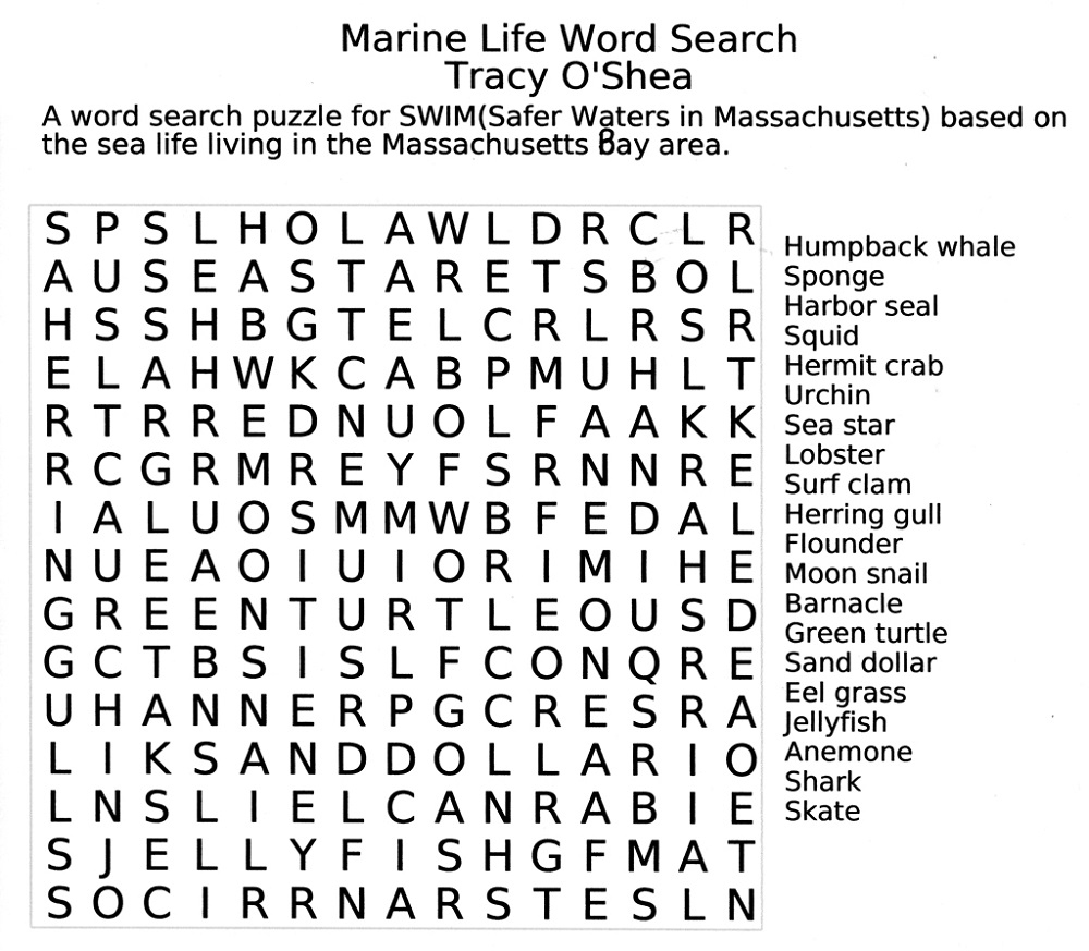 Free Printable Extra Large Print Word Search Puzzles