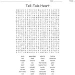 Tell Tale Heart Word Search   Wordmint