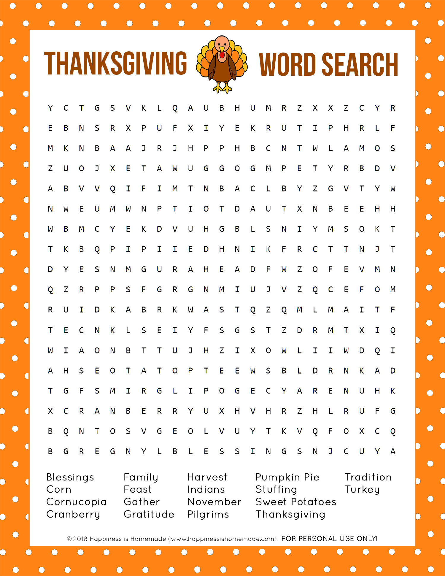 Thanksgiving writing activitiesthanksgiving proclamation