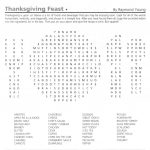 Thanksgiving Word Search Puzzle In Games October 2012