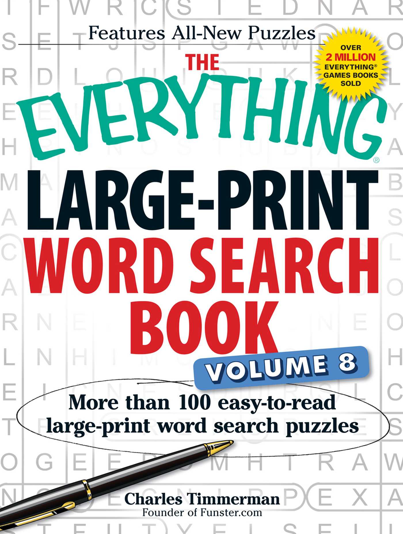 The Everything Large-Print Word Search Book Volume 8 | Book