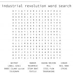 The Industrial Revolution Word Search   Wordmint