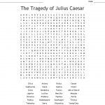 The Tragedy Of Julius Caesar Word Search   Wordmint