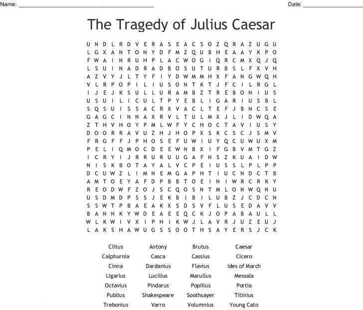 The Tragedy Of Julius Caesar Word Search Wordmint Word Search Printable The Tragedy Of Julius Caesar Word Search Wordmint Word Search Printable