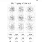 The Tragedy Of Macbeth Word Search   Wordmint