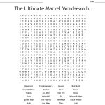 The Ultimate Marvel Wordsearch!   Wordmint