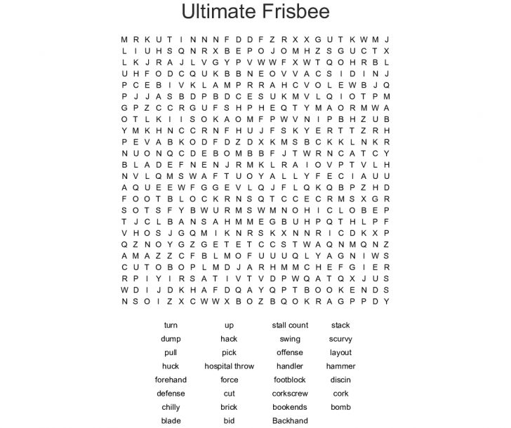 Ultimate Word Search Printable