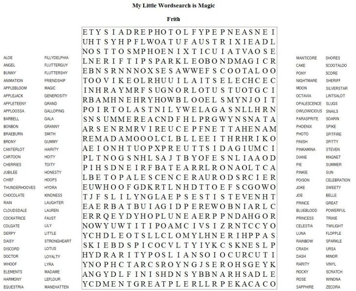 Very Hard Word Searches Printable Frith Has Brought Us Word Search Printable