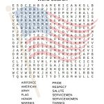 Veteran's Day Word Search And Other Activities! | Veterans