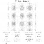 Video Games Word Search   Wordmint