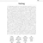 Voting Word Search   Wordmint