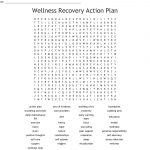Wellness Recovery Action Plan Word Search   Wordmint