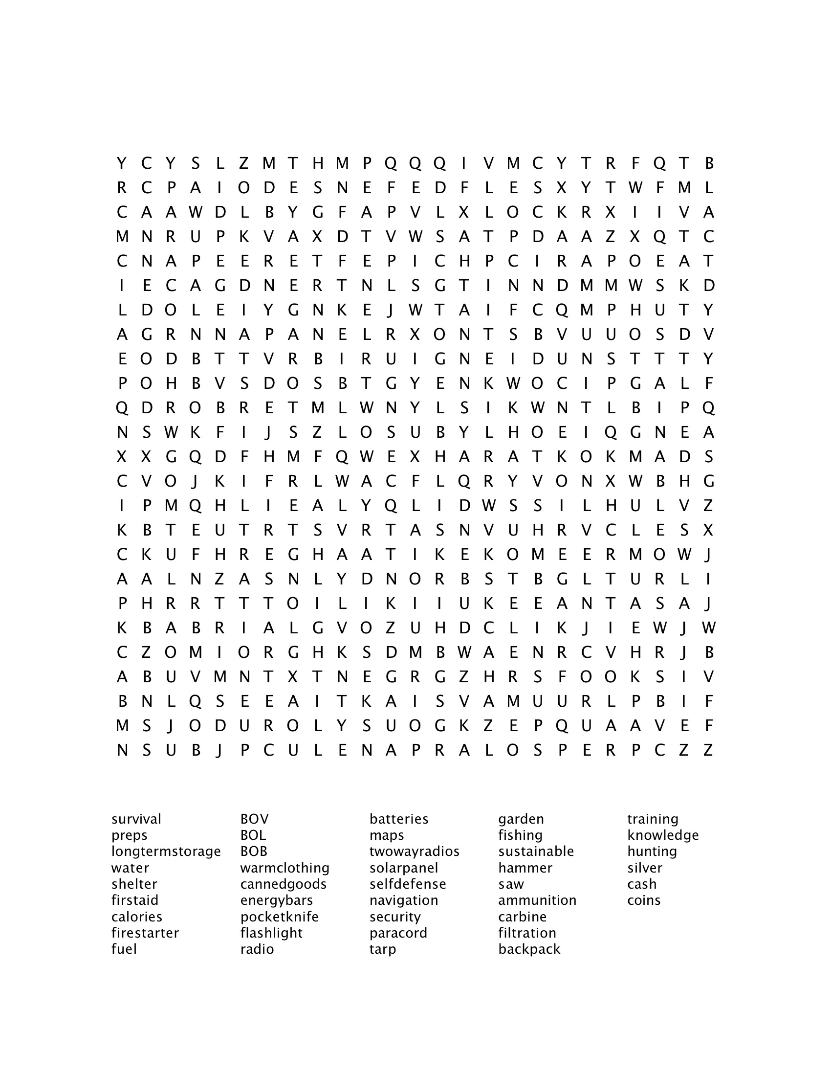 Word Search Puzzle | Phoomp