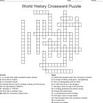World History Crossword Puzzle   Wordmint