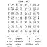 Wrestling Word Search   Wordmint