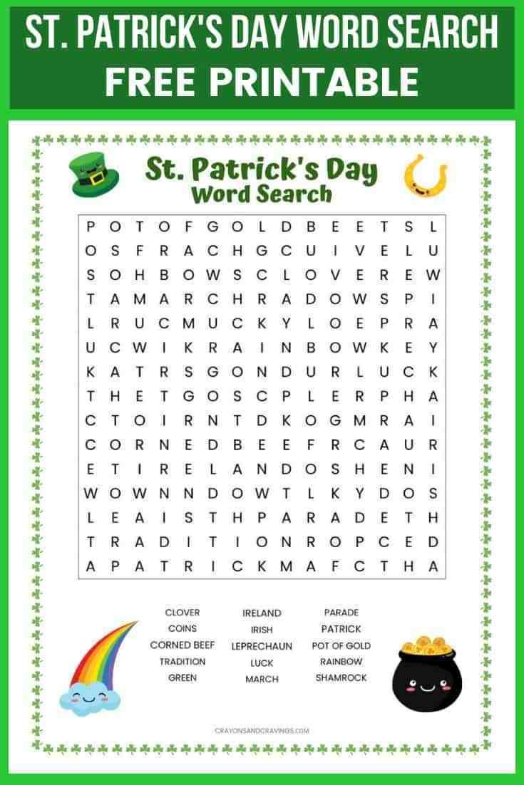 10+ St Patrick&amp;#039;s Day Printables For Kids | St Patrick&amp;#039;s Day