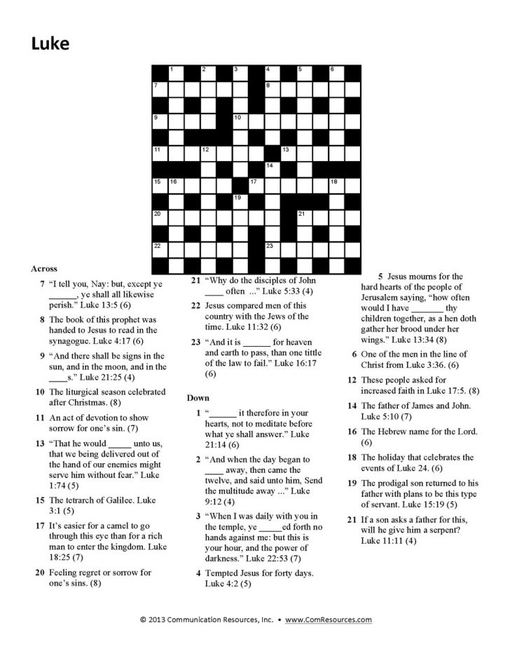 Free Printable Bible Word Search Puzzles For Adults