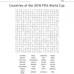 2018 World Cup Teams Word Search   Wordmint