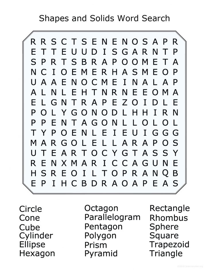 Printable Word Search Puzzles PDF