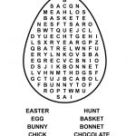 32 Free Printable Easter Word Search For 2020   Voilabits