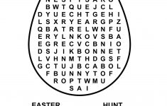 32 Free Printable Easter Word Search For 2020 – Voilabits
